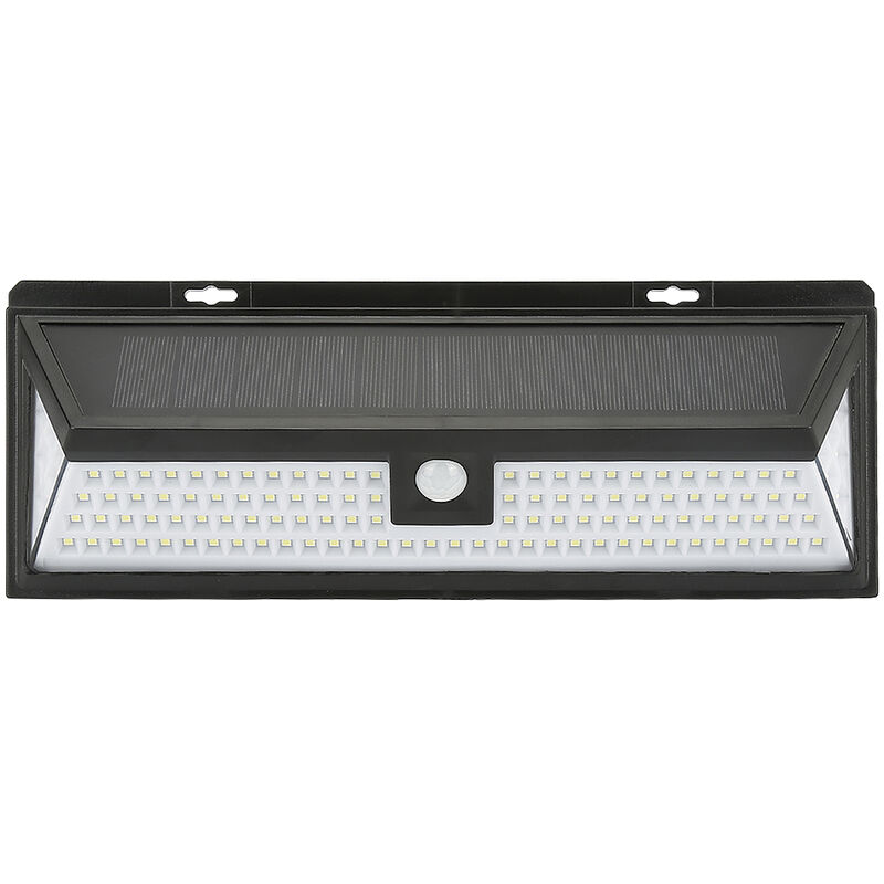 

Luz de pared solar al aire libre alargada 118LED 30 * 10.5 * 4.8cm - Argent