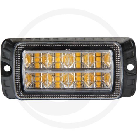 Luz de seguridad led aluminio 12 / 24 V máquina agrícola