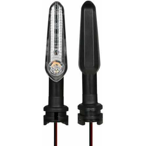 Luz de señal de giro LED, accesorio para motocicleta, indicador direccional, lámpara intermitente, 1 par de repuesto para YAMAHA MT07 700 XJ6 FZ6 MT09 900 MT10