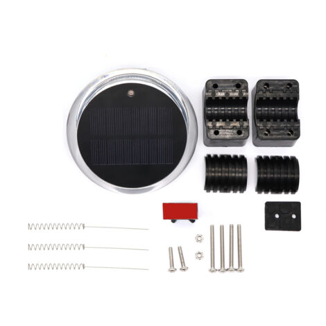 Luz de señalización de posicionamiento exterior alimentada por energía solar, luces de navegación y fondeo, luces de cubierta, control remoto inalámbrico impermeable, para uso marítimo.