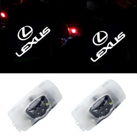 Luz de señalización para puerta de coche para Dodge de hace 19 años, luz de proyección, luz de bienvenida LED, 2 piezas