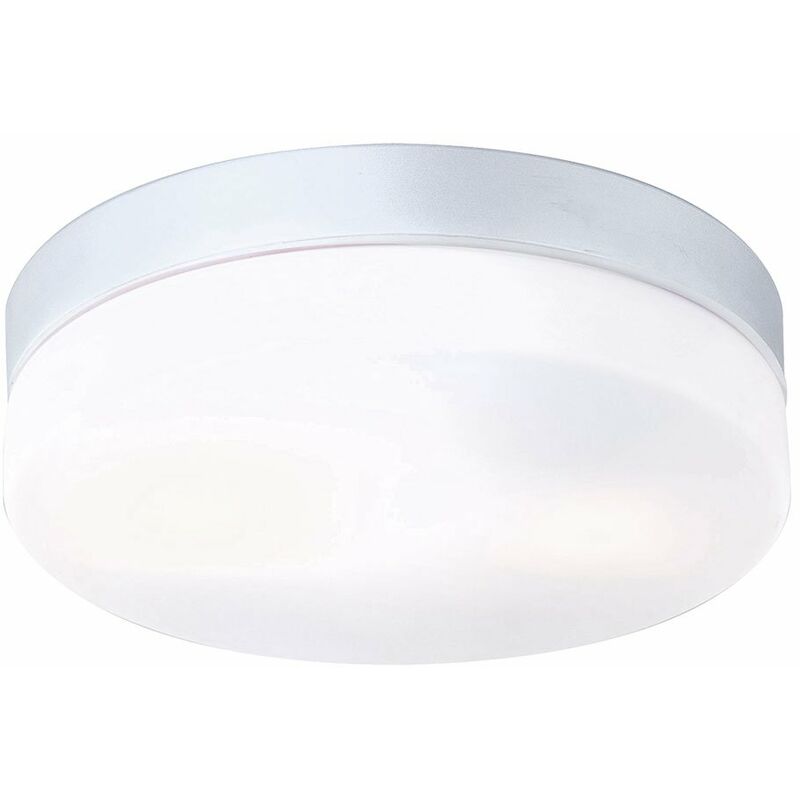 

Elegante plafón de aluminio, ópalo plateado VRANOS 32112 - Globo