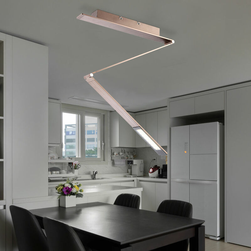 

Luz de techo LED de 10 vatios, lámpara plegable, iluminación de aluminio