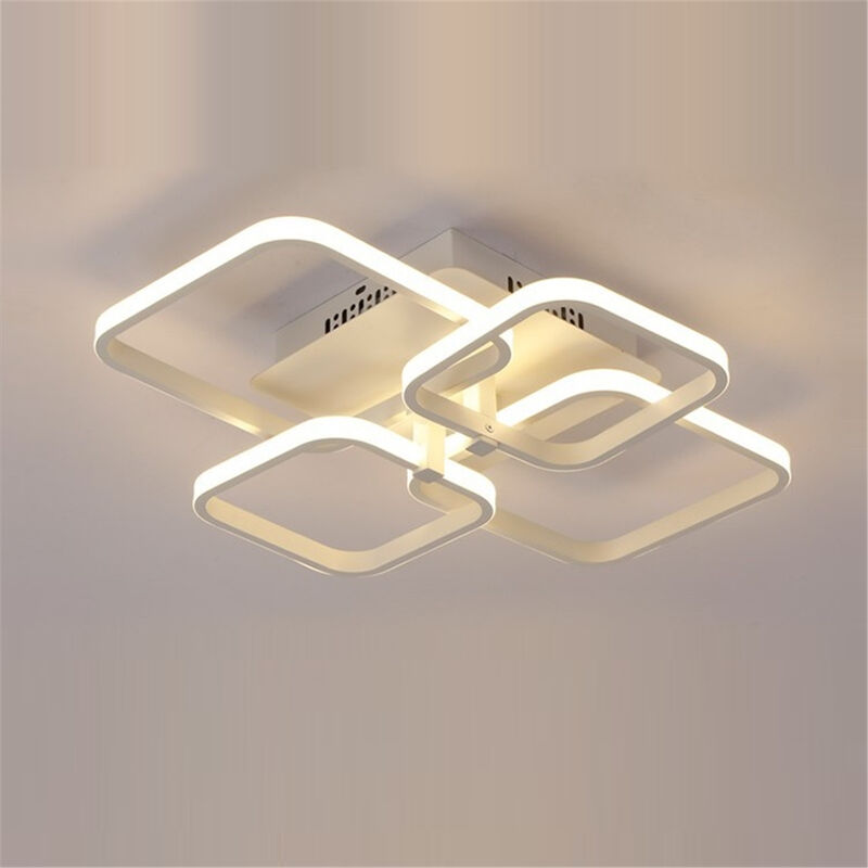 

Luz de techo LED moderna rectangular simple modificada para requisitos particulares para la sala de estar del estudio 220v