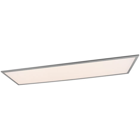 Luz de techo LED rectangular moderna Iluminación de trío de gama de aluminio