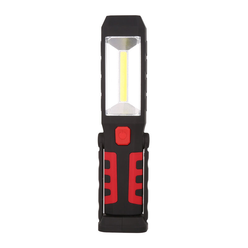 

Luz de trabajo LED COB de 3 W, luz de inspección ultrabrillante, lámpara recargable por USB con base magnética giratoria de 180 grados para acampar,