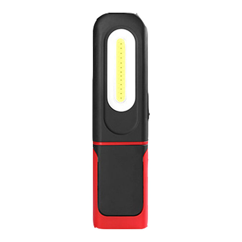 

Luz de trabajo LED recargable, luz de inspección con rotación de 360 ​​grados y antorcha LED COB de 5 W con base magnética y gancho para talleres