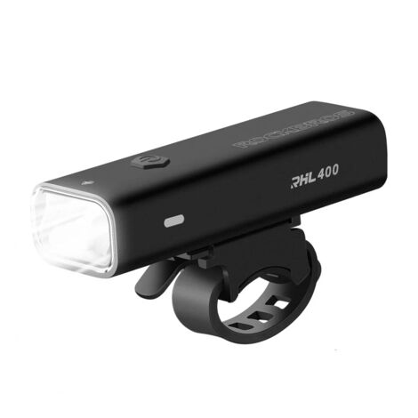 Luz delantera para bicicleta de 400 lm + cable micro USB de 4 modos