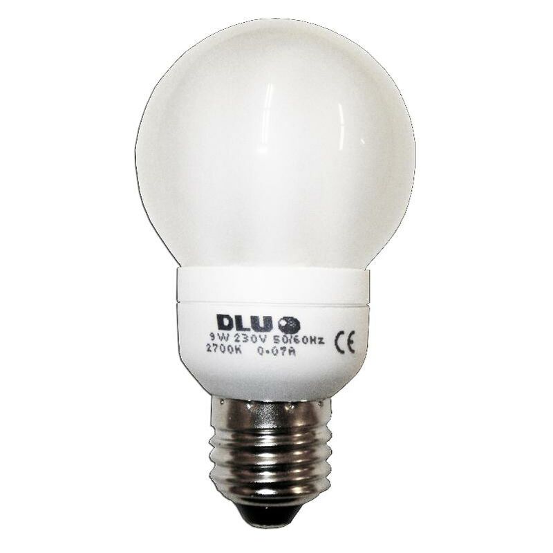 

luz dlu lampara electron.esferica 230v e14-9w calida fls84020 - Mibricotienda