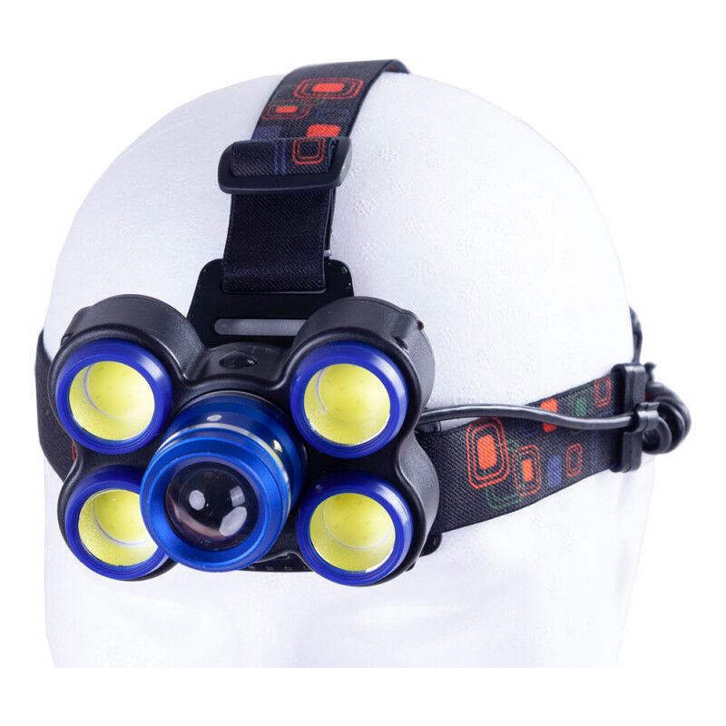 

Luz Frontal "Bekele" 10W XPE + 4 x 3W COB Aluminio/ABS (HO-LF-07)