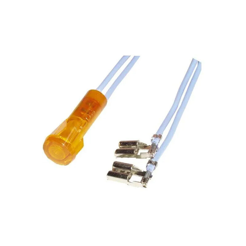 

Luz indicadora de la oreja naranja de D.10mm