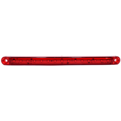 Luz indicadora lateral de LED FR 0306K roja con 15 LED.