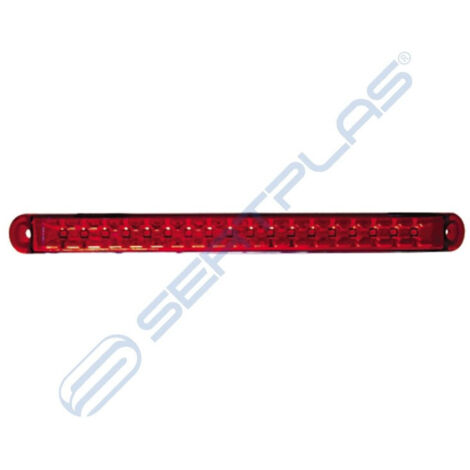 Luz indicadora lateral LED 18 LED 12-24V roja