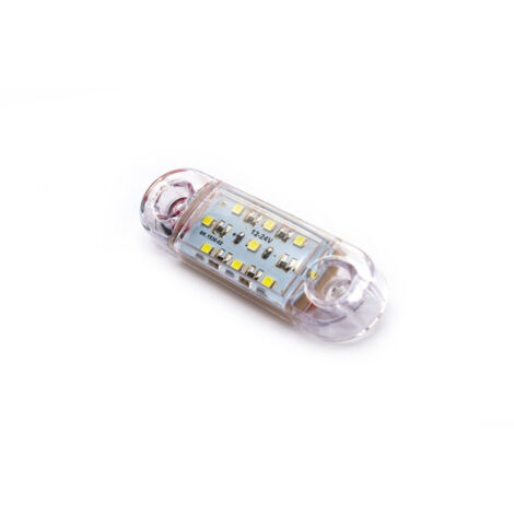 Luz indicadora lateral LED 9 LED FR0174B 12-24V 84mm, lámpara de señalización.