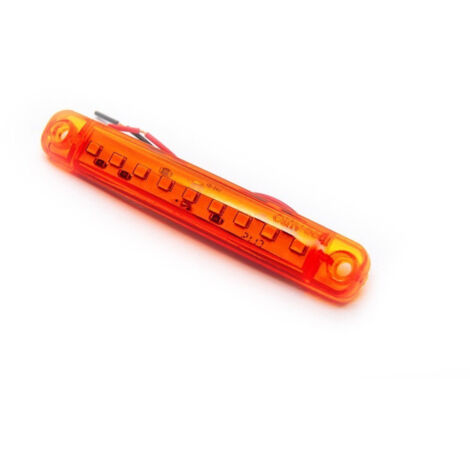 Luz indicadora lateral LED de 9 LED FR0176S 12-24V 98mm