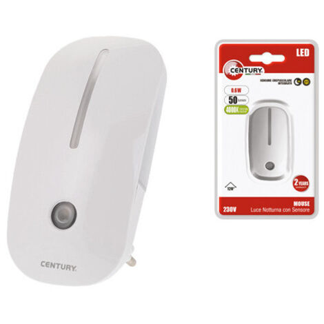 Luz indicadora nocturna LED para ratón 0,5 W – diseño simpático – MS066040