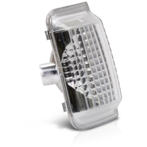 Luz intermitente de espejo para Peugeot Boxer, Citroën Jumper, Fiat Ducato 2006-2020 Izquierda, Blanca