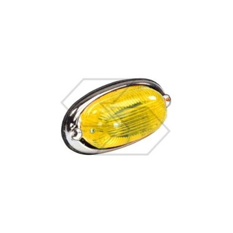 Luz intermitente lateral 108x57x40mm para cabina de tractor agrícola A08236