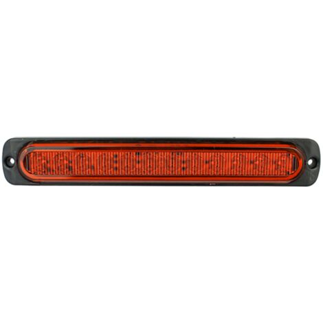Luz lateral de marcador LED 12 LED 12-24V 114mm, color amarillo