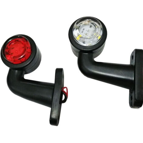 Luz lateral de posición para camión con 12 LED FR0106 de 8 cm 12-24V