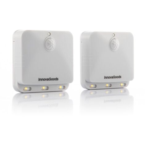 Luz LED con Sensor de Movimiento Lumtoo InnovaGoods 2 Unidades