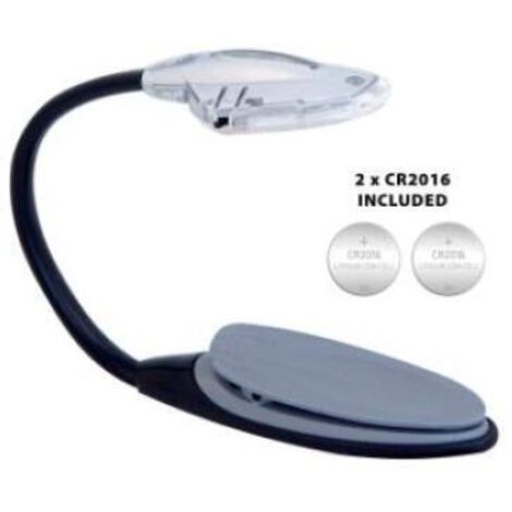 Luz LED de lectura con pinza GOOSE VELAMP
