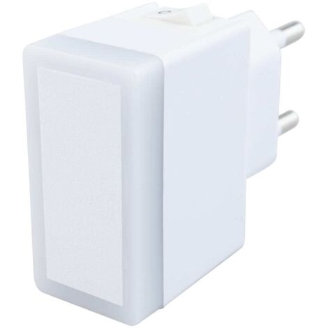 LUZ LED NOCTURNA 1W CUADRADO INTERRUPTOR
