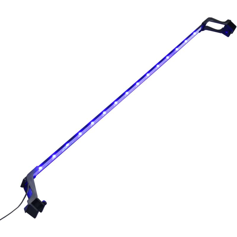 

vidaXL Luz LED para acuario con abrazaderas azul y blanco 115-130 cm