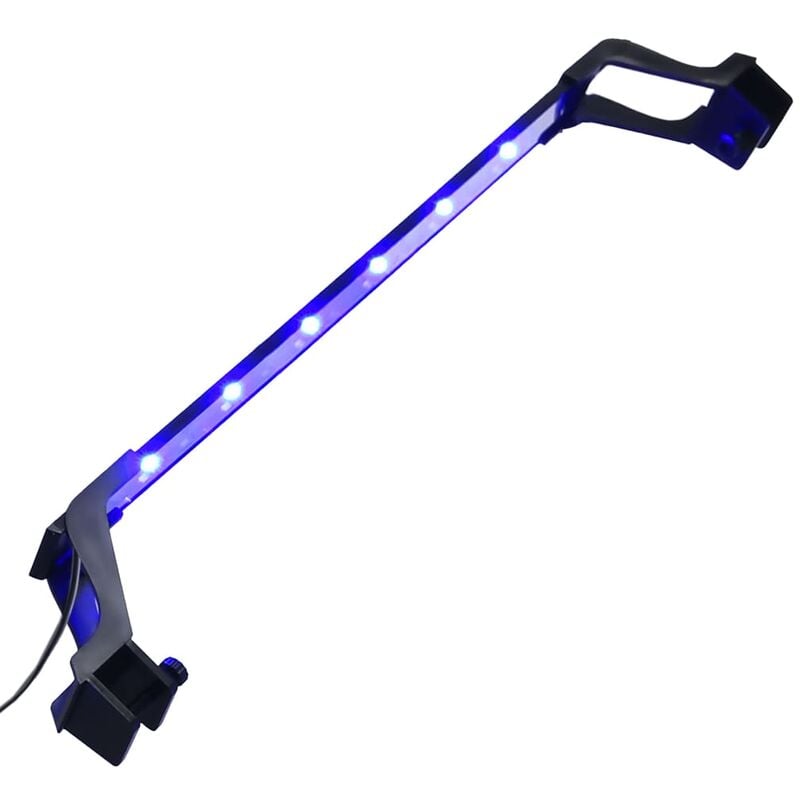 

Luz LED para acuario con abrazaderas azul y blanco 55-70 cm