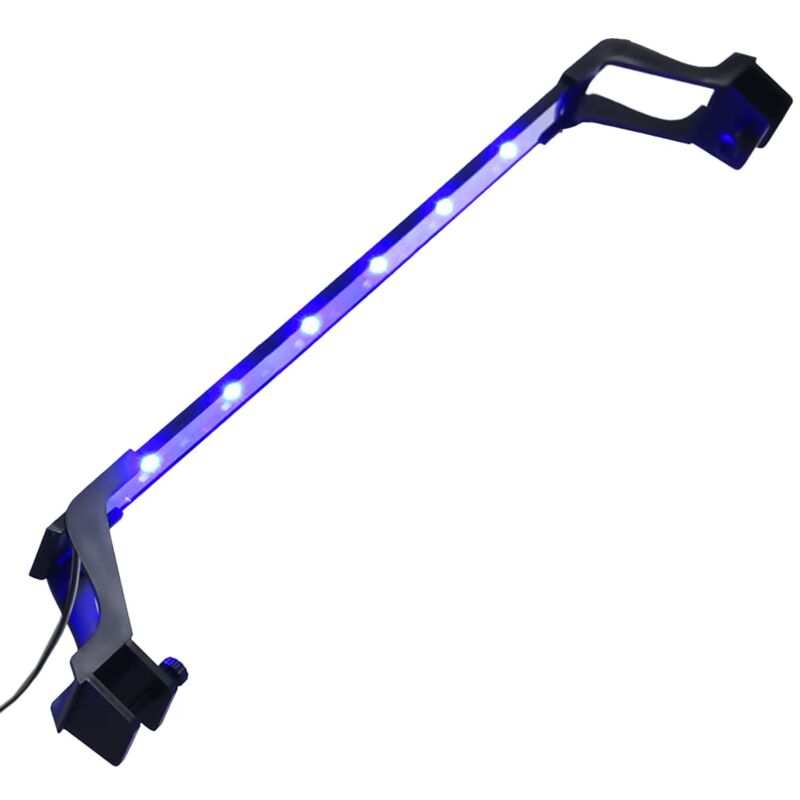 

vidaXL Luz LED para acuario con abrazaderas azul y blanco 55-70 cm