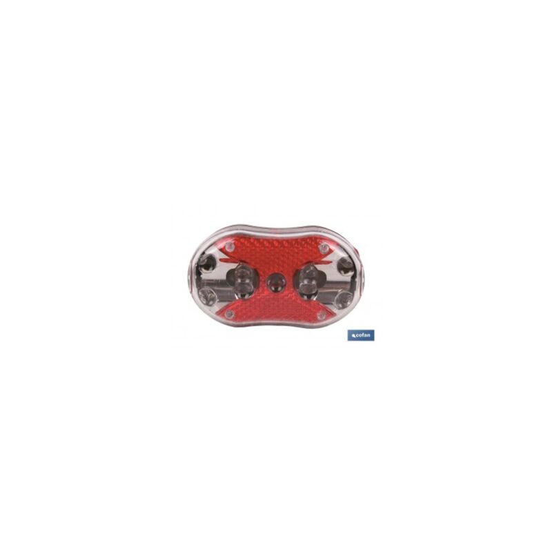 

Luz led roja trasera bicicleta 7 funciones
