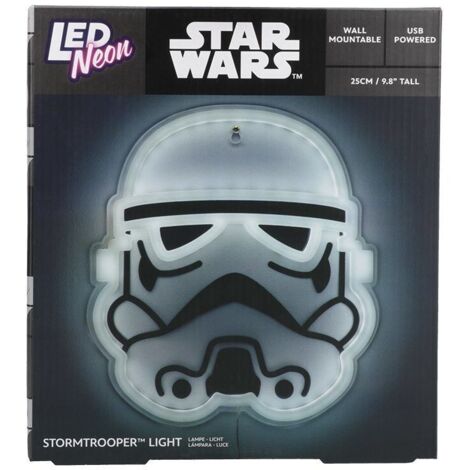 Luz neon pared paladone star wars stormtrooper