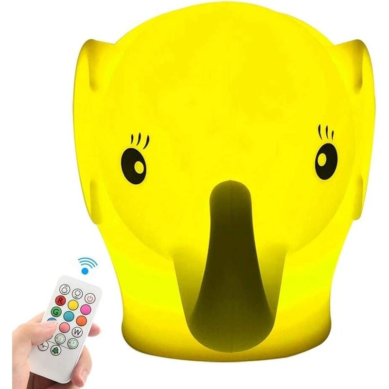 

Luz nocturna colorida para niños, luz nocturna LED táctil, luz con sensor recargable USB de 9 colores, luz de silicona, luz de noche, luz ambiental,