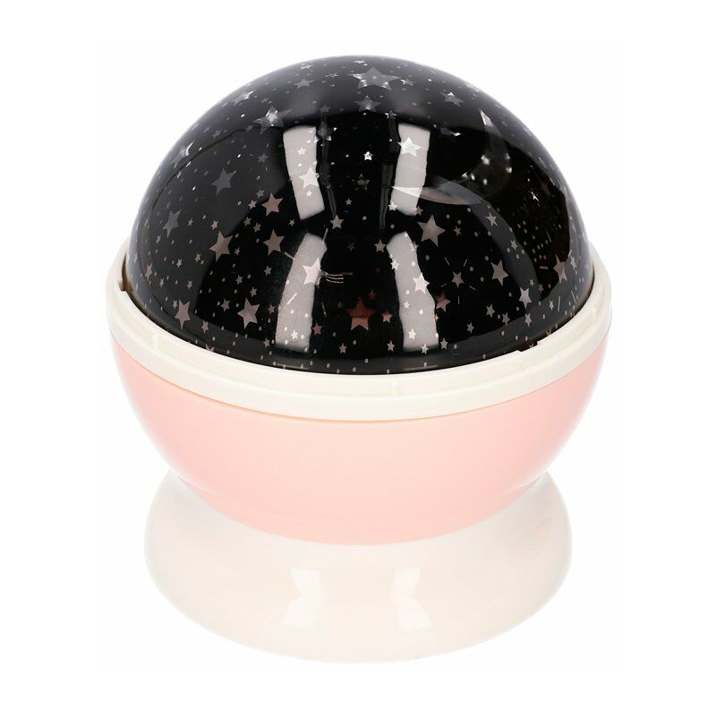 

Lámpara nocturna decorativa LED proyección de estrellas Color ROSA