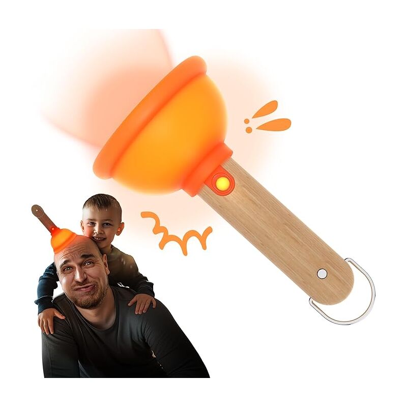 Luz nocturna infantil, lámpara nocturna en forma de émbolo, 2 modos de luz, luz de lactancia, regulable con temporizador de 30 minutos, luz nocturna