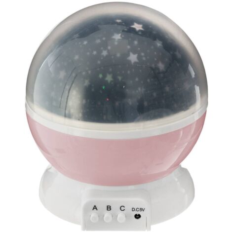 Luz nocturna infantil 'Projecteur' - rosa D. 13 cm - Atmosphera créateur d'intérieur