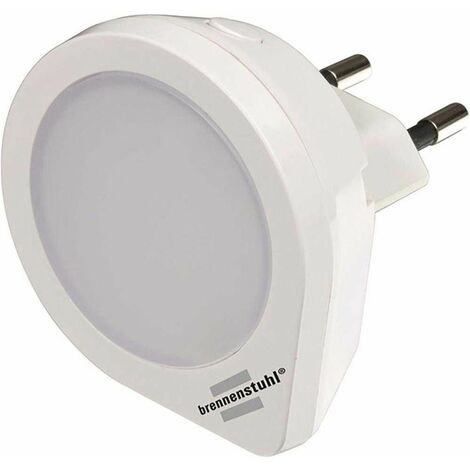 BRENNENSTHUL Luz nocturna LED con sensor crepuscular NL 01 QS Brennenstuhl