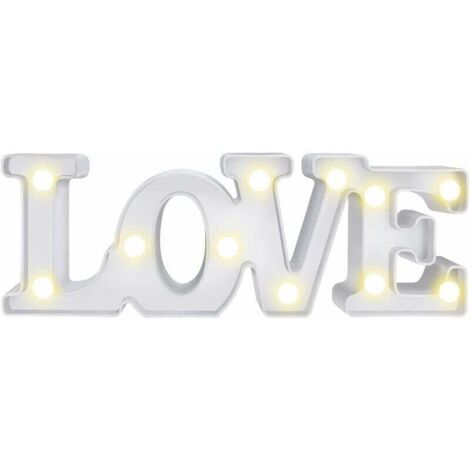 Luz nocturna LED de amor, creativa y encantadora, ideal para confesiones y propuestas de matrimonio, conmemoración de pareja, decoración navideña, iluminación ambiental innovadora, regalo de cumpleaño