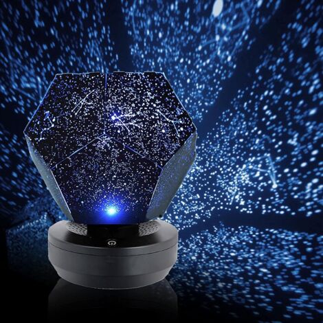 Luz nocturna LED de estrella - Planetario original - Lámpara de proyección de estrellas para habitación infantil