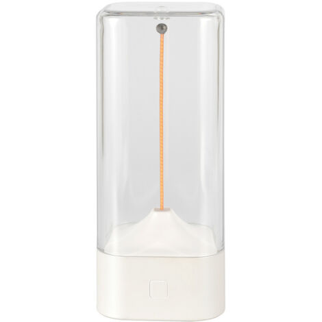 Luz nocturna magnética – Luz nocturna táctil interactiva  Lámpara de mesa LED táctil y accesorio de iluminación recargable por USB para mesita de noche y sala de estar (blanco)