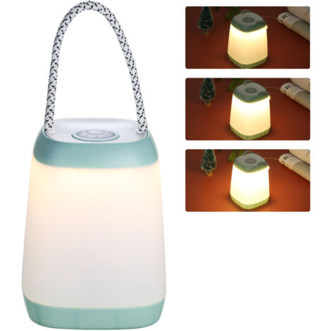 Luz nocturna portátil con correa para la muñeca para facilitar su transporte, brillo ajustable (30/60/100%), funciona con pilas, ideal para la habitación de un niño o el salón.