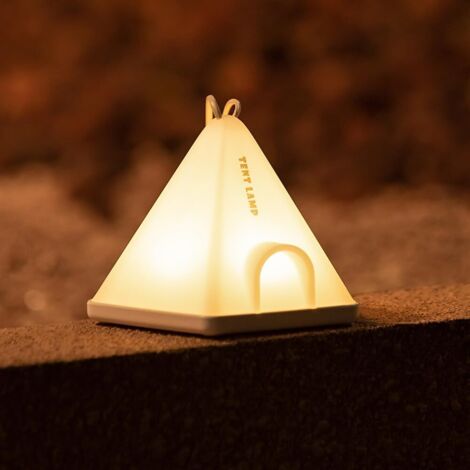 Luz nocturna portátil para tiendas de campaña, con cable para colgar fácilmente, lámpara de escritorio LED recargable por USB con 6 modos ajustables, mini luz nocturna para acampar, lámpara de mesita 
