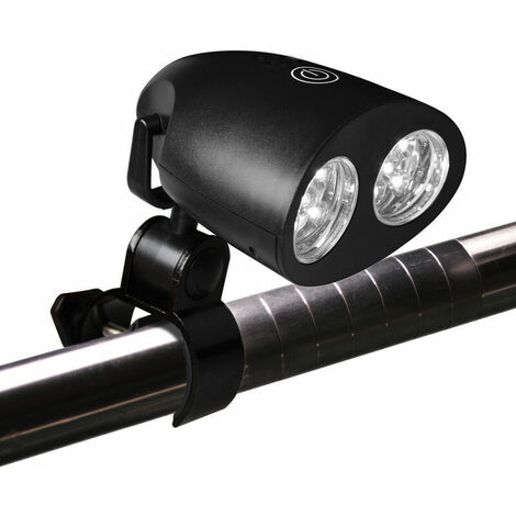 Luz para barbacoa que puede girar 360 grados, con 10 luces LED superbrillantes resistentes al calor, lámpara LED para barbacoa sin batería para parrilla - Negro