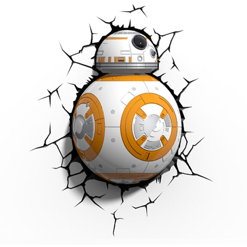 

Luz quitamiedos 3d deco light bb-8