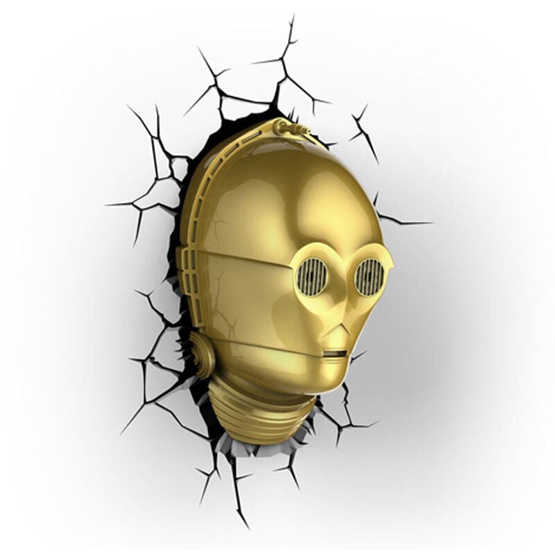 

Luz quitamiedos 3d deco light c-3po