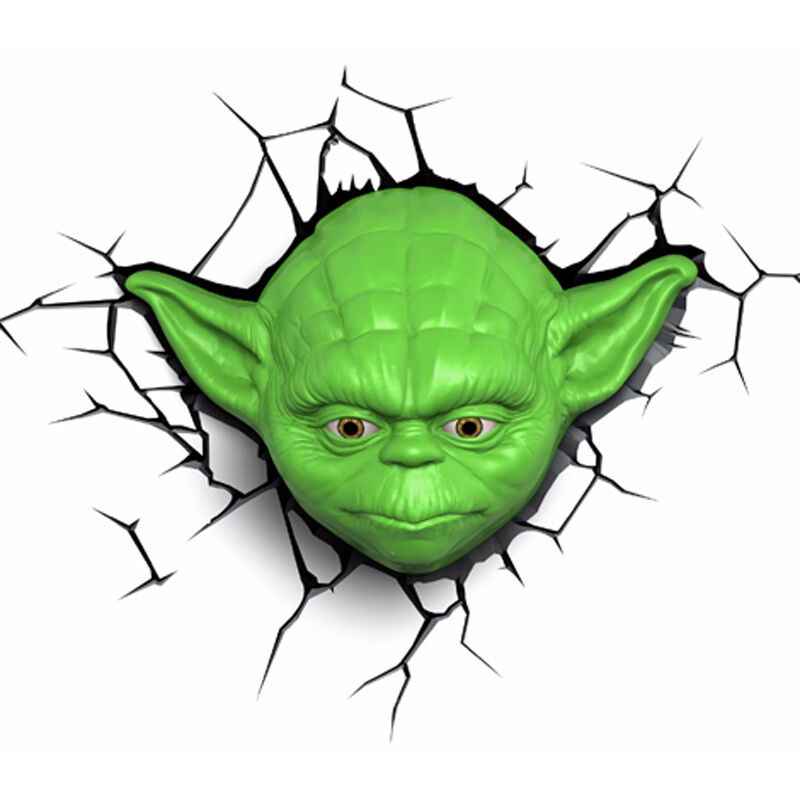 

Luz quitamiedos 3d deco light yoda