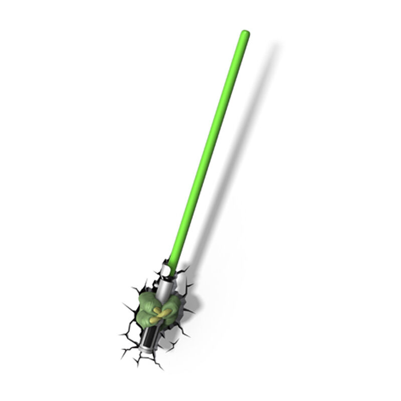 

Luz quitamiedos 3d deco light yoda light saber