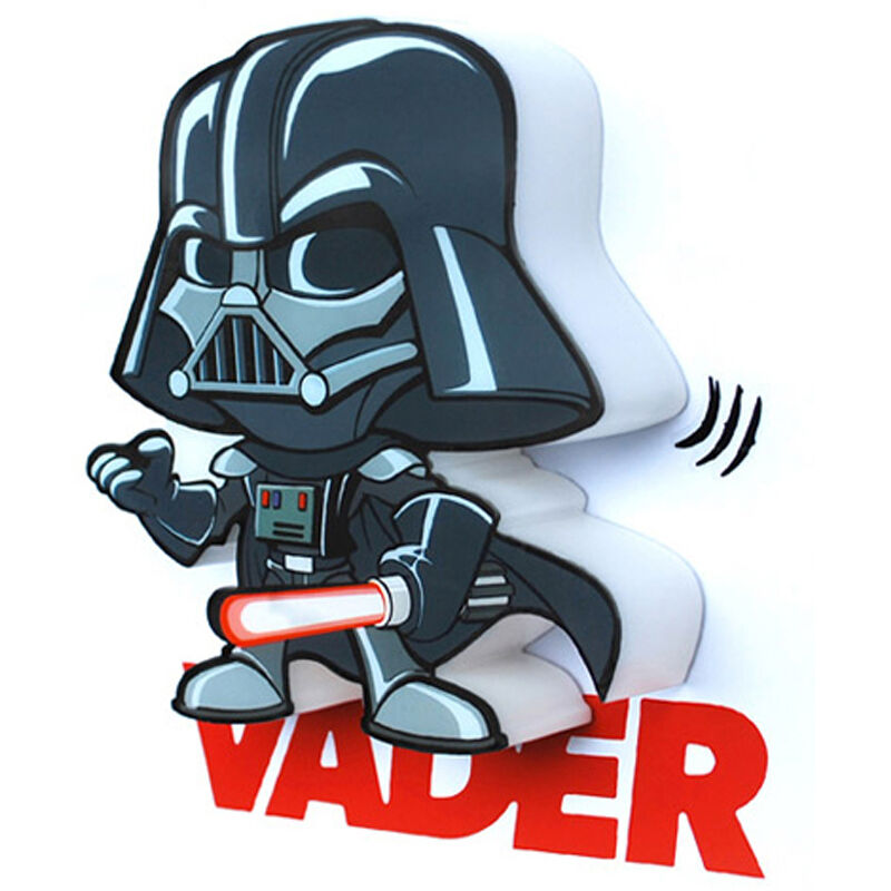 

Luz quitamiedos 3d star wars mini vader light