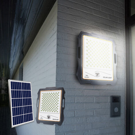 Luz Solar exterior de 300W LED portátil 3000 lúmenes teledirigidos Inluminatio L - 4.480000