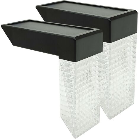 LED ATOMANT SL Luz Solar LED de Escalera IP55. Luz Blanca+RGB. Pack 2 Ud.